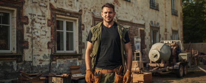 Bauhelfer - KI generiertes Motiv